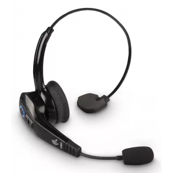 Zebra HS3100-OTH-SB cuffia/headset wireless con archetto ufficio/call center Bluetooth nero