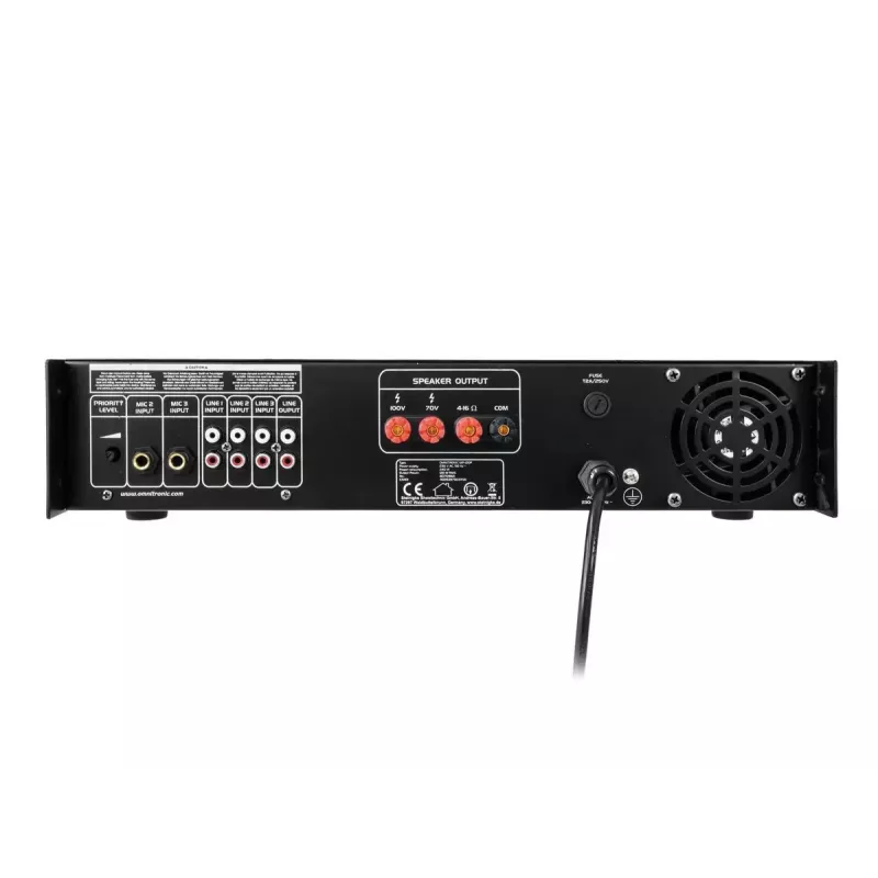 Amplificatore audio Omnitronic 80709621 performance/palco nero