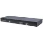 Intellinet switch KVM VGA CAT5 modulare a 8 porte, per l'uso con i codici prodotto 507622, 507738, 507981, 507998, 508025, 508032, 508049 e 508056