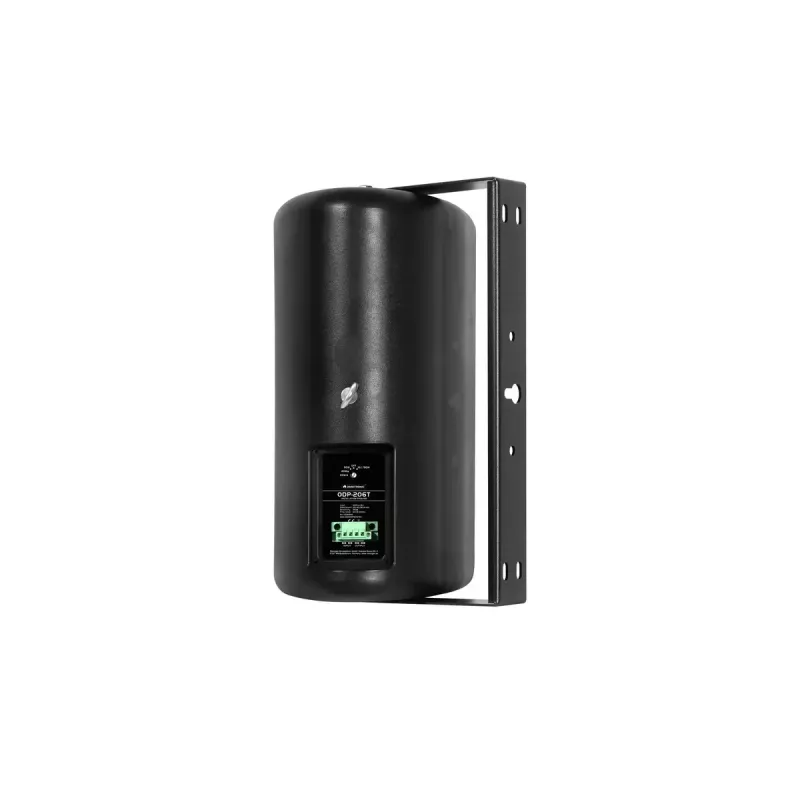 Omnitronic ODP-206T Altoparlante da parete, 20 W, nero, 2 pezzi