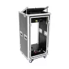 Flightcase Roadinger 30110004 compensato nero 33,2 kg
