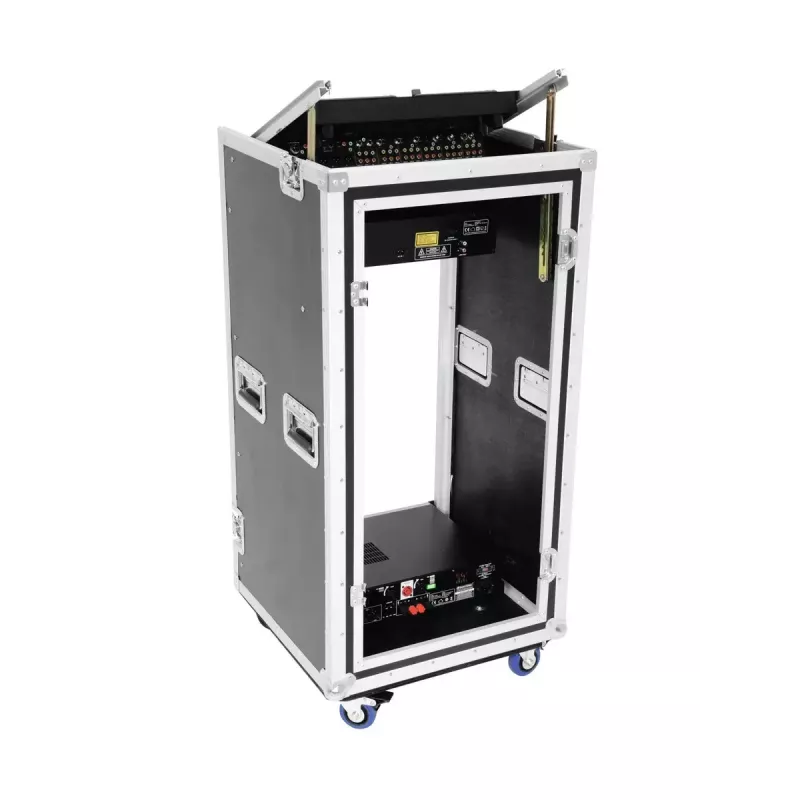 Flightcase Roadinger 30110004 compensato nero 33,2 kg