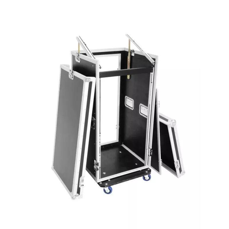 Flightcase Roadinger 30110004 compensato nero 33,2 kg
