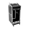 Flightcase Roadinger 30110004 compensato nero 33,2 kg