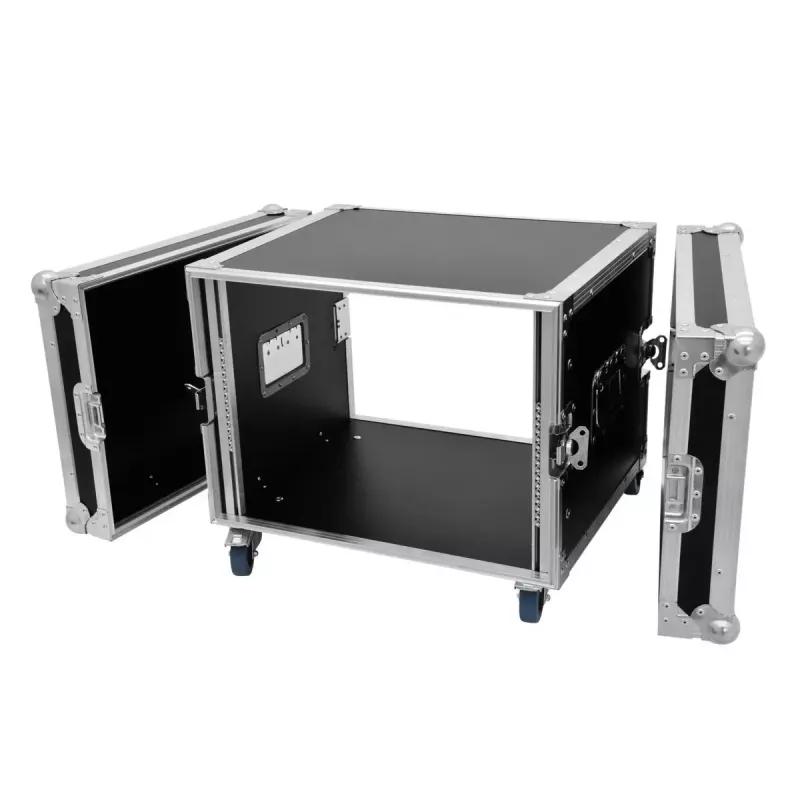 Flightcase Roadinger 30109112 betulla nero argento 22 kg