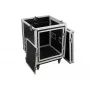 Flightcase Roadinger 3010999N in compensato nero argento 27,4 kg