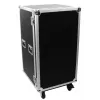 Flightcase Roadinger 30126432 compensato nero argento 64,5 kg