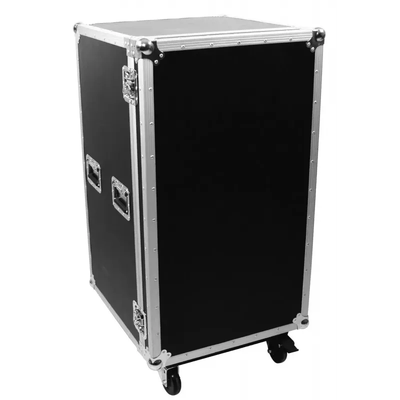 Flightcase Roadinger 30126432 compensato nero argento 64,5 kg