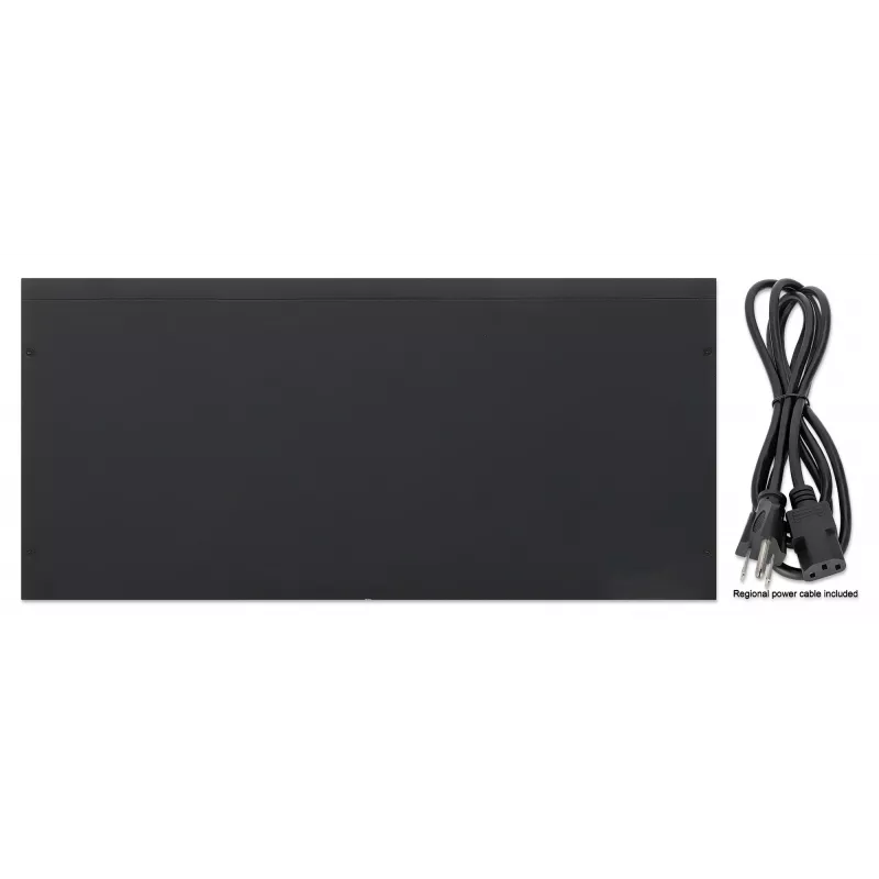 Intellinet switch Gigabit Ethernet PoE+ web-managed 24 porte con 4 porte Gigabit Combo Base-T/SFP, conforme IEEE 802.3at/af Power over Ethernet (PoE+/PoE), 370 W, Endspan, rackmount 19 inch