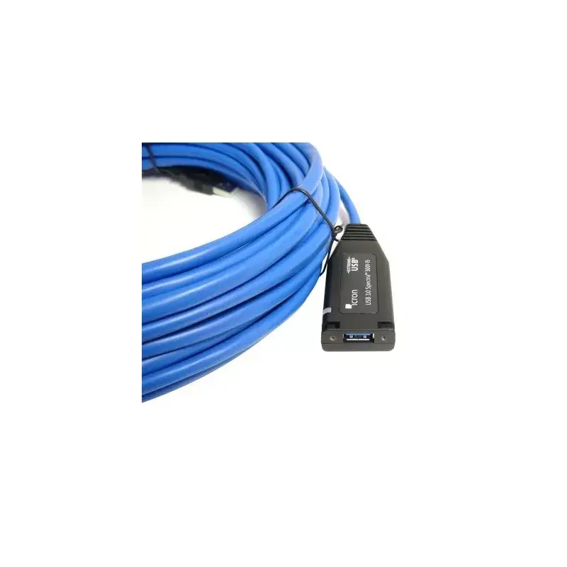 Cavo USB Icron 00-00351 USB 3.2 Gen 1 15m USB A nero blu