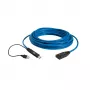 Cavo USB Icron 00-00351 USB 3.2 Gen 1 15m USB A nero blu