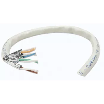 Intellinet Cavo di rete bulk Cat6, 23 AWG, filo massiccio, 305 m, grigio, rame, S/FTP, scatola