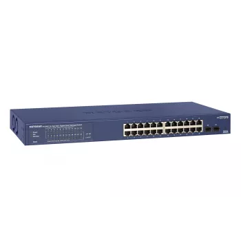 NETGEAR GS724TP Managed L2/L3/L4 Gigabit Ethernet (10/100/1000) Power over Ethernet (PoE) 1U nero, grigio