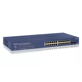 NETGEAR GS724TP Managed L2/L3/L4 Gigabit Ethernet (10/100/1000) Power over Ethernet (PoE) 1U nero, grigio