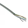 ACT Cavo di posa Cat 6 F/UTP, PVC, CPR Euroclasse ECA, 24AWG, grigio 500 metri