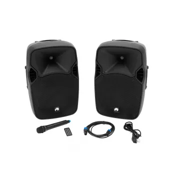 Altoparlante Omnitronic 11038759 150 W con filo e senza fili nero