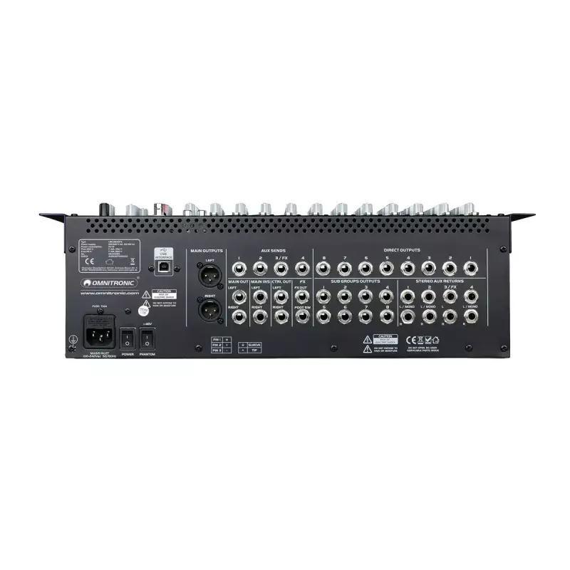 Mixer audio Omnitronic 10040285