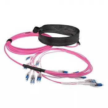 ACT 45 metri cavo in fibra ottica multimodale 50/125 OM4 preassemblato 24F LC Polarity Twist