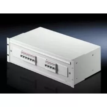Rittal Energy-Box 7480.300 Scatola di connessione cavi, 3U, 19", RAL 7035