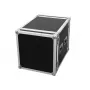 Flightcase Roadinger 30109793 in compensato nero argento 23,7 kg