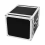 Flightcase Roadinger 30109790 in compensato nero argento 19,8 kg