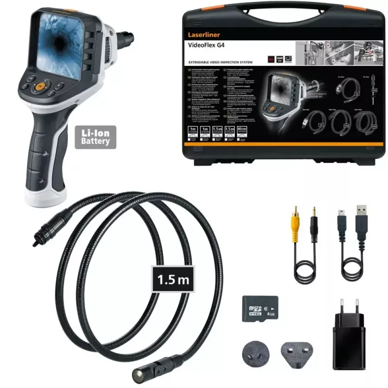 Videocamera di ispezione industriale Laserliner VideoFlex G4 Vario