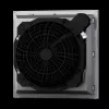 Accessorio per rack Rittal 3244.810 — ventola integrata, 1 ventola, flusso d'aria 770 m³/h, case in plastica, grigio