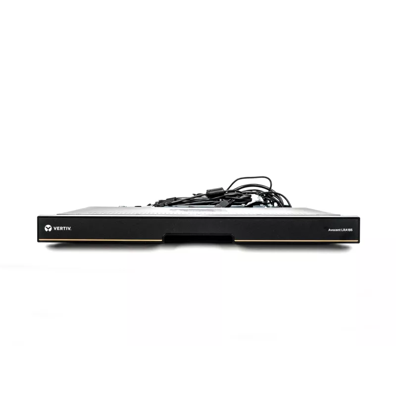 Console rack Vertiv Avocent LRA185KMM-205 48,3 cm (19 pollici) 1366 x 768 pixel plastica, acciaio nero 1U