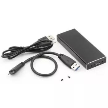 CoreParts MSUB2340 alloggiamento memoria case SSD nero