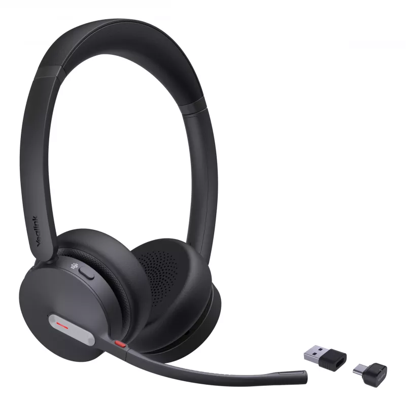 Yealink BH70 Dual Teams Headset USB-C/A, wireless, 20 - 20000 Hz, ufficio/call center, 147 g, headset, nero