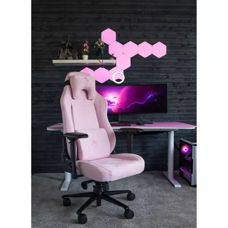 Sedia gaming Arozzi Vernazza Supersoft rosa
