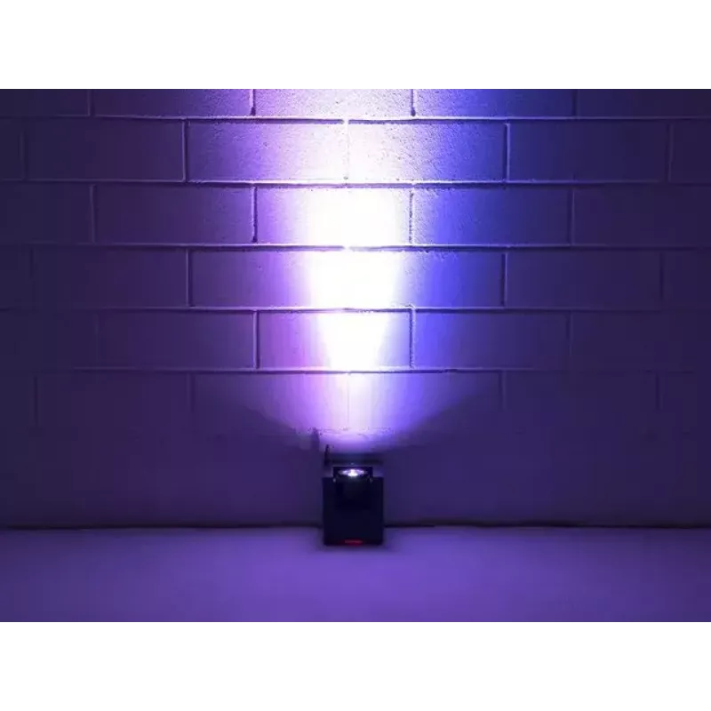 Stroboscopio a disco Eurolite UP-1 QCL nero LED 15W DMX