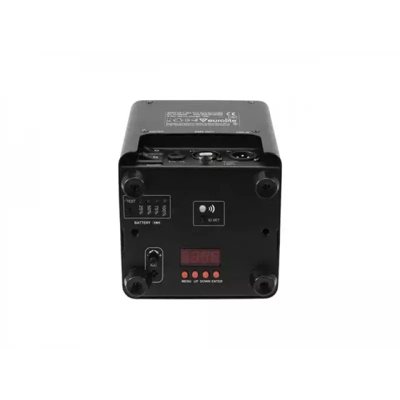 Stroboscopio a disco Eurolite UP-1 QCL nero LED 15W DMX