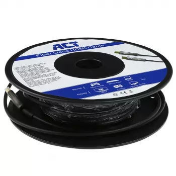 ACT Cavo ottico attivo HDMI Premium 4K 100 metri v2.0 connettore HDMI-A maschio - connettore HDMI-A maschio