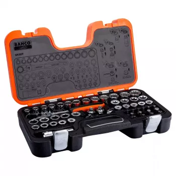 Bahco S530T set di chiavi a bussola da 53 pezzi