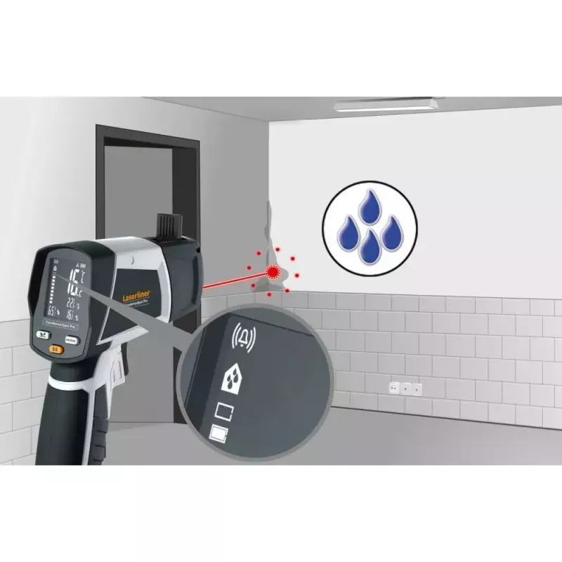 Laserliner CondenseSpot Pro misuratore di temperatura e umidità