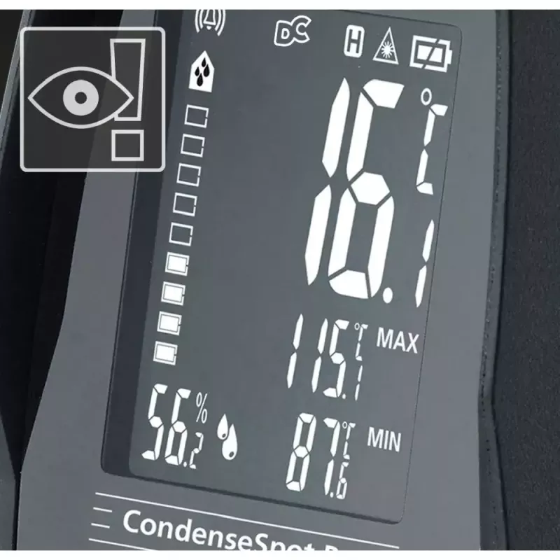 Laserliner CondenseSpot Pro misuratore di temperatura e umidità