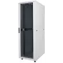 Intellinet armadio di rete 19 inch – a sé stante, 26HE, 600x600 mm (larghezza x profondità), grigio, flatpack, max. 1500 kg, serratura multipunto della porta, una serratura per pannello laterale, profondità utile da 123 a 373 mm, IP20, rack, acciaio
