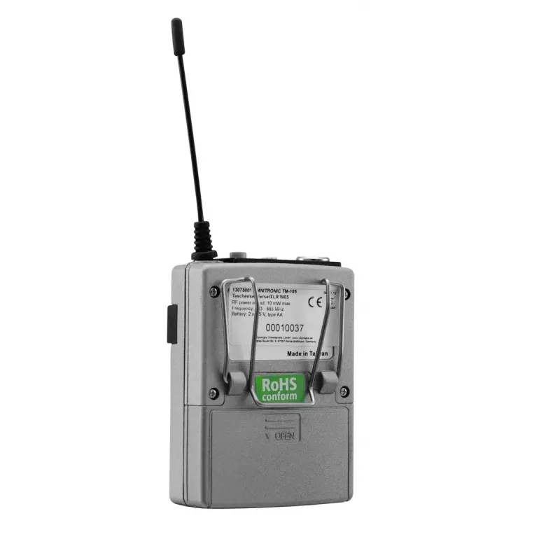Trasmettitore bodypack Omnitronic TM-105