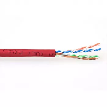 Cavo patch ACT CAT6A U/UTP PVC 305 m rosso