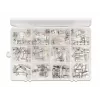 Delock 66811 set di connettori coassiali a crimpare, 70 pz, 75 Ohm, BNC/TNC/F