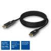 ACT cavo ottico attivo DisplayPort 1.4 8K da 25 metri con connettore rimovibile