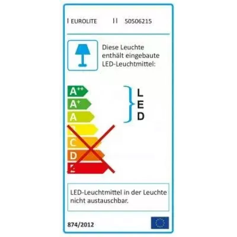 Striscia LED universale Eurolite 50506215 LED 44000 mm multicolore