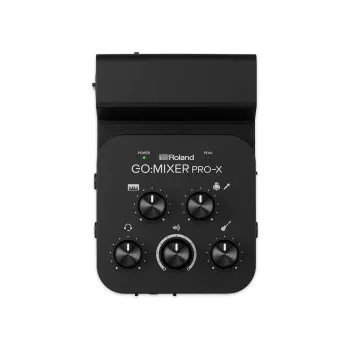 Mixer audio Roland GO:MIXER PX 11 canali nero bianco