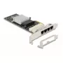 DeLOCK 88610 scheda interfaccia PCIe RJ-45 Intel i350 4 Gbit/s