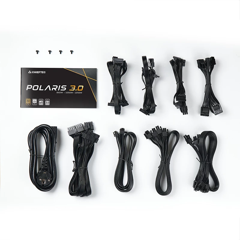 Chieftec Polaris 3.0 1050W alimentatore 20+4 Pin ATX ATX nero
