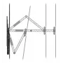 Hama 00220852 supporto TV da parete 2,29 m (90 pollici) nero