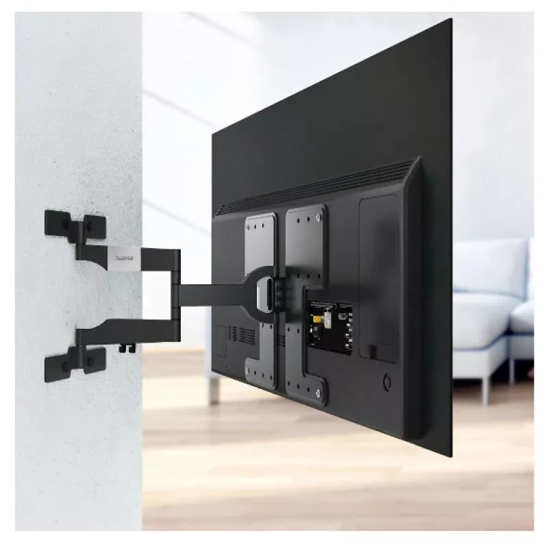 Hama 00220852 supporto TV da parete 2,29 m (90 pollici) nero