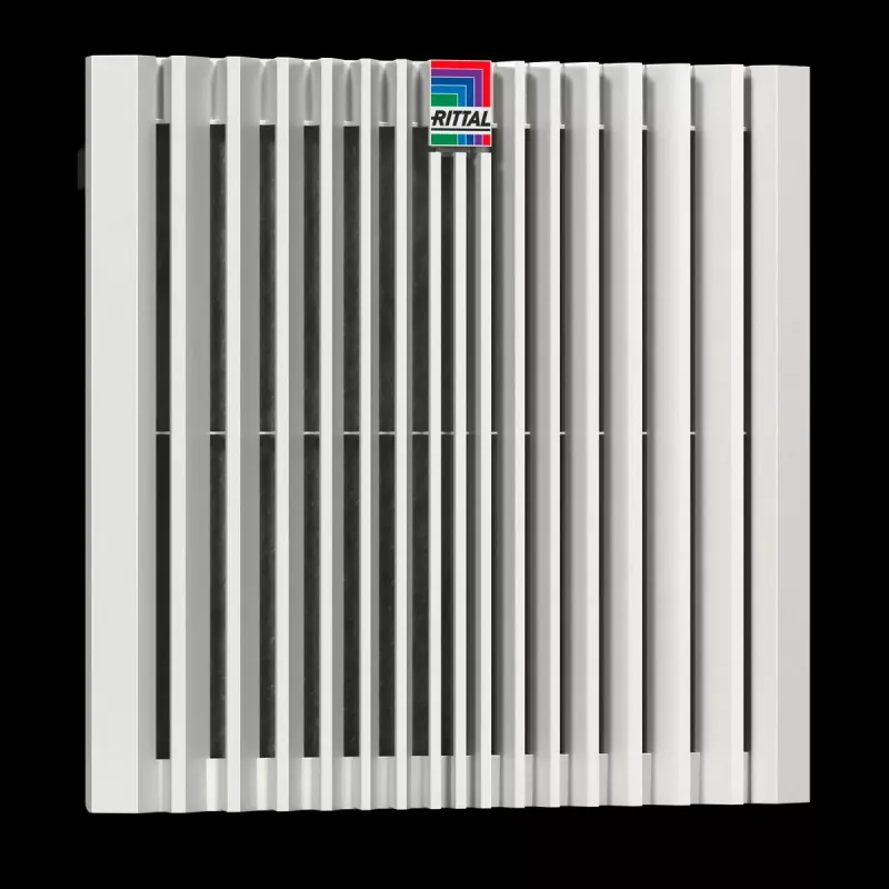 Rittal 3244700 Blue e+ ventola con filtro 867/910 m3/h, 230 V, RAL 7035