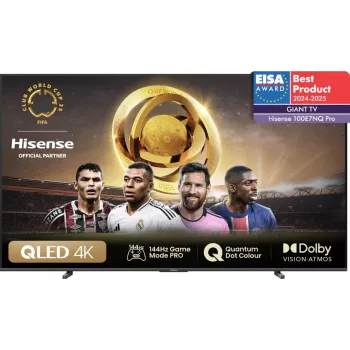 Hisense 100E77NQ PRO 2,54 m (100 pollici) Smart TV 4K Ultra HD Wi-Fi nero 500 cd/m²